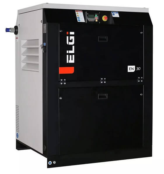 Screw air compressor – ELGi- EN30 – 7 bar Electric Stationary Compressors kompresory, spalinowe, śrubowe, sprężarki, powietrza, generatory prądu, dezynfekcja ozonem
