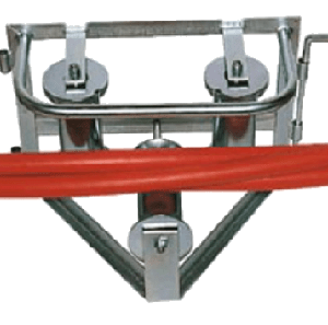 Corner roller with aluminium rollers – C109.B1 on a galvanised frame Cable laying roller kompresory, spalinowe, śrubowe, sprężarki, powietrza, generatory prądu, dezynfekcja ozonem