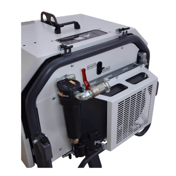 Air compressor for fiber optics – VRK Fibra plus 15 bar 1000L Mobile air compressor kompresory, spalinowe, śrubowe, sprężarki, powietrza, generatory prądu, dezynfekcja ozonem