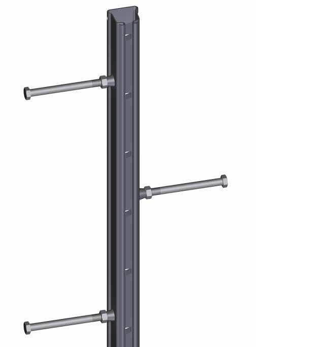 Ladder with removable rungs – Turvatikas – TBA-1 Safety ladder systems kompresory, spalinowe, śrubowe, sprężarki, powietrza, generatory prądu, dezynfekcja ozonem