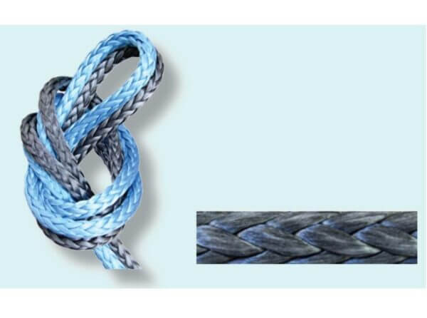 High resistance dyneema rope  ⌀ 6 mm 4.000 daN 23.06.D 1 m Dyneema rope kompresory, spalinowe, śrubowe, sprężarki, powietrza, generatory prądu, dezynfekcja ozonem