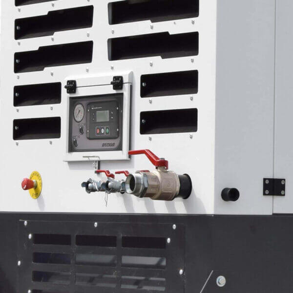Dieselkompressor MDVS125C Rotair – 10 bar – 11000 L Baumaschinen kompresory, spalinowe, śrubowe, sprężarki, powietrza, generatory prądu, dezynfekcja ozonem