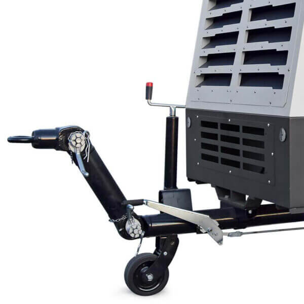 Diesel air compressor 10 bar 11m3 Rotair MDVS 125 Eco 5 Air compressor kompresory, spalinowe, śrubowe, sprężarki, powietrza, generatory prądu, dezynfekcja ozonem