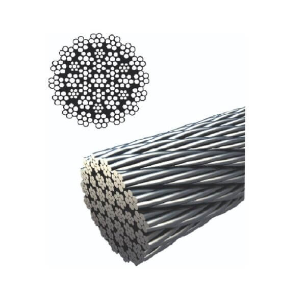 Non-swivel rope for winches ⌀12mm C02.12.AT.1 1000 m Steel and Synthetic ropes kompresory, spalinowe, śrubowe, sprężarki, powietrza, generatory prądu, dezynfekcja ozonem