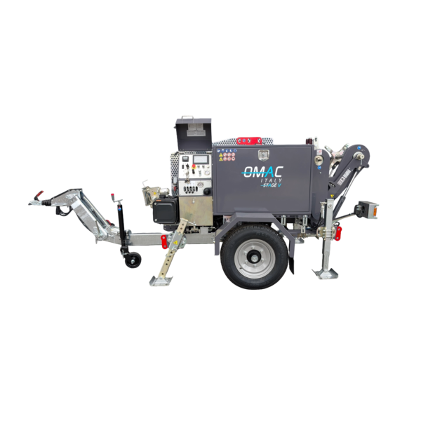 Universal winch 50 kN P50.U OMAC Italy