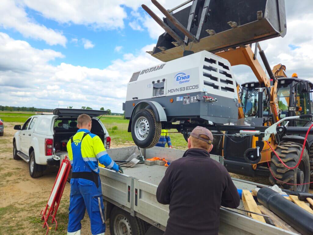 Zestaw do przecisków 130 mm – dostawa do ENEA Operator
