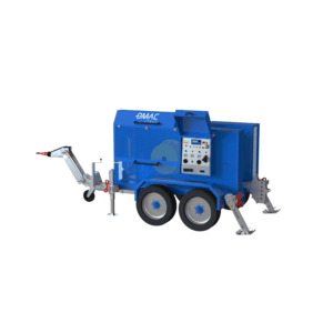 Cable puller 10 (100 kN) tons for removing cables – OMAC Italy UPR100 Cable lines pullers kompresory, spalinowe, śrubowe, sprężarki, powietrza, generatory prądu, dezynfekcja ozonem