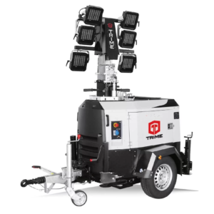 Mobilny maszt oświetleniowy X-RENT 6x320W  LED 8.5 m