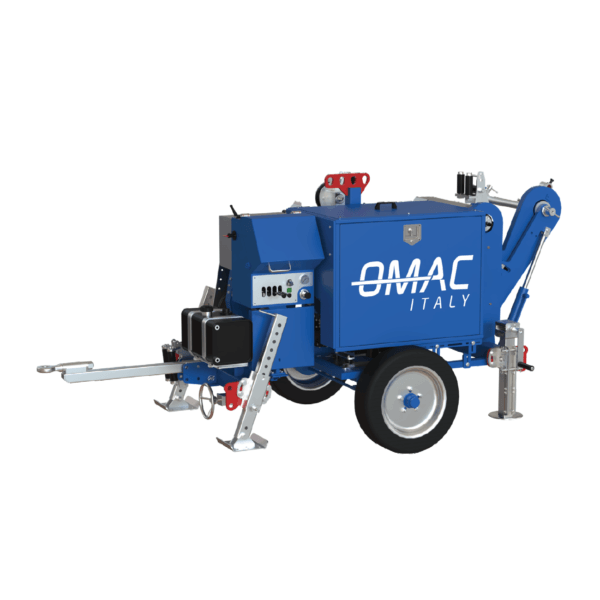 Freileitungsbau Spillwinde 70 kN OMAC Italy P70.B